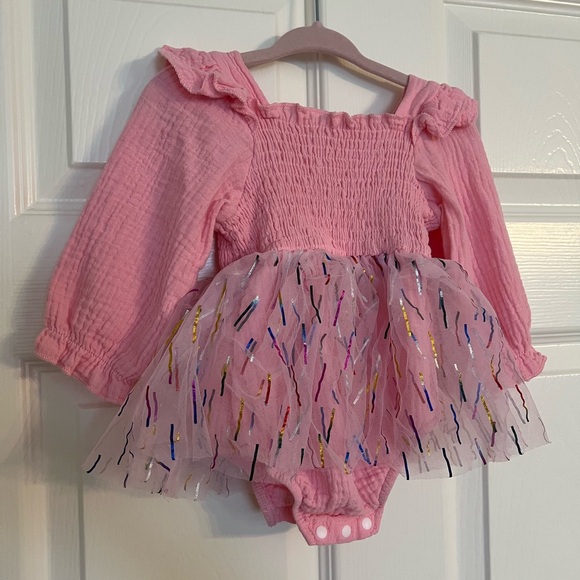 First Birthday Pink Dress - Picture 3 of 3